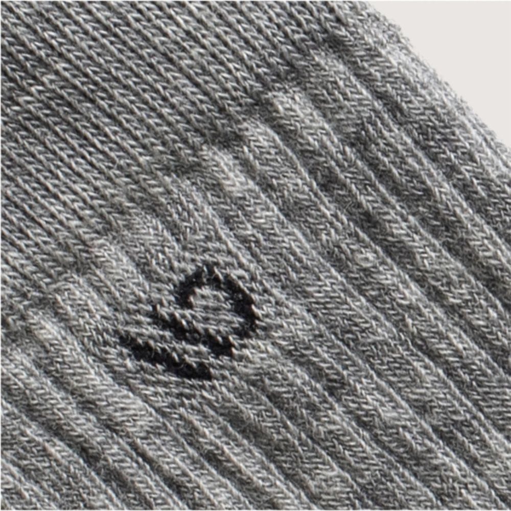 Wide Open Men's Solid Cushioned Micro Crew Socks