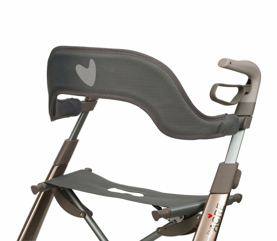 byACRE Rollator Padded Backrest - Carbon Overland & Nordic Pioneer