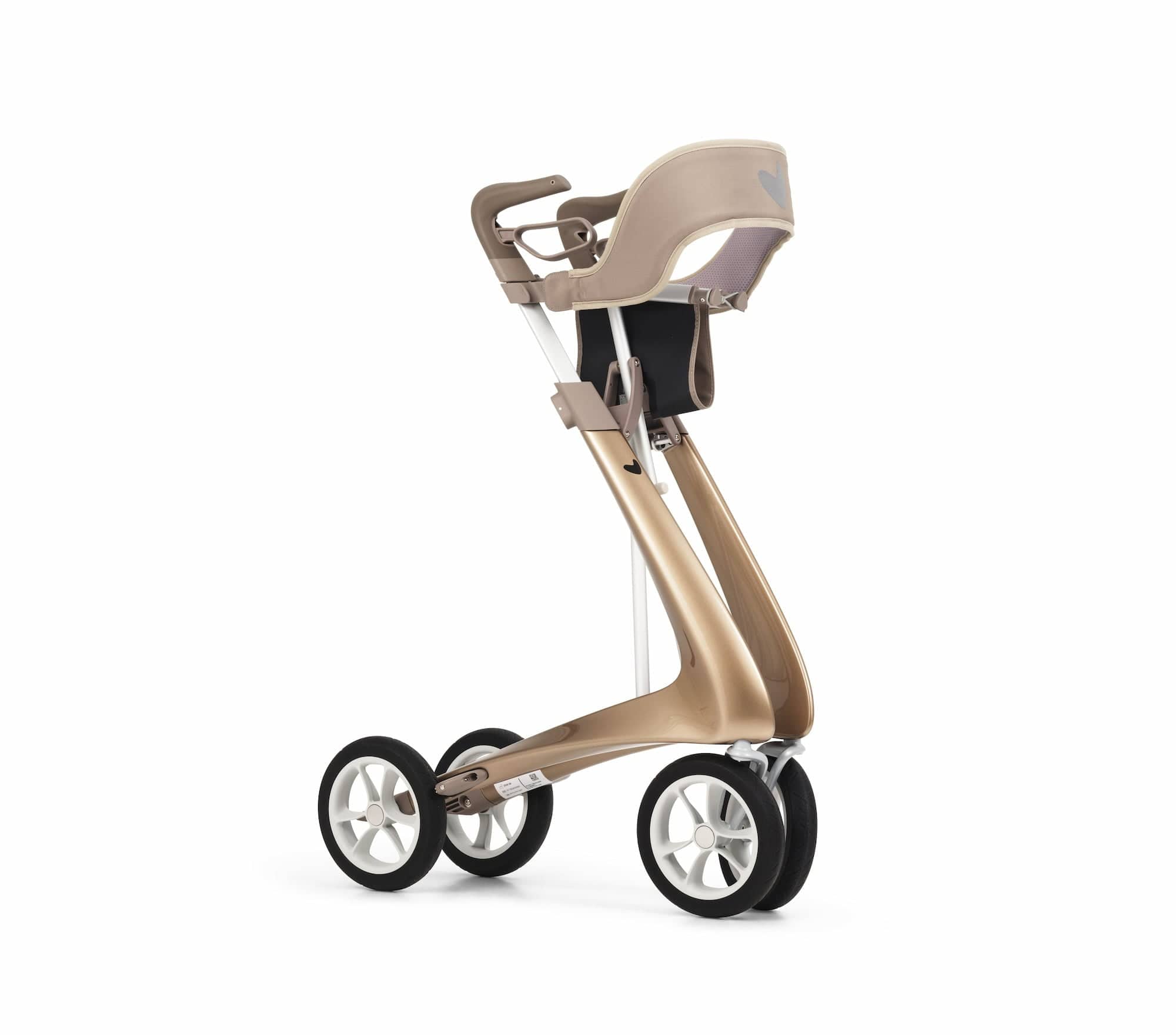 byACRE Rollator Padded Backrest - Ultralight