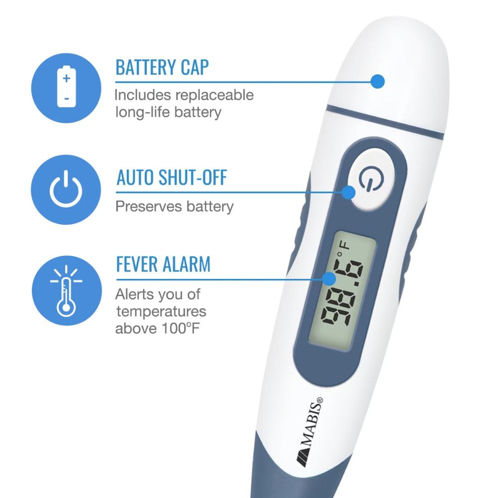 MABIS® Flex Tip 20-Second Digital Thermometer