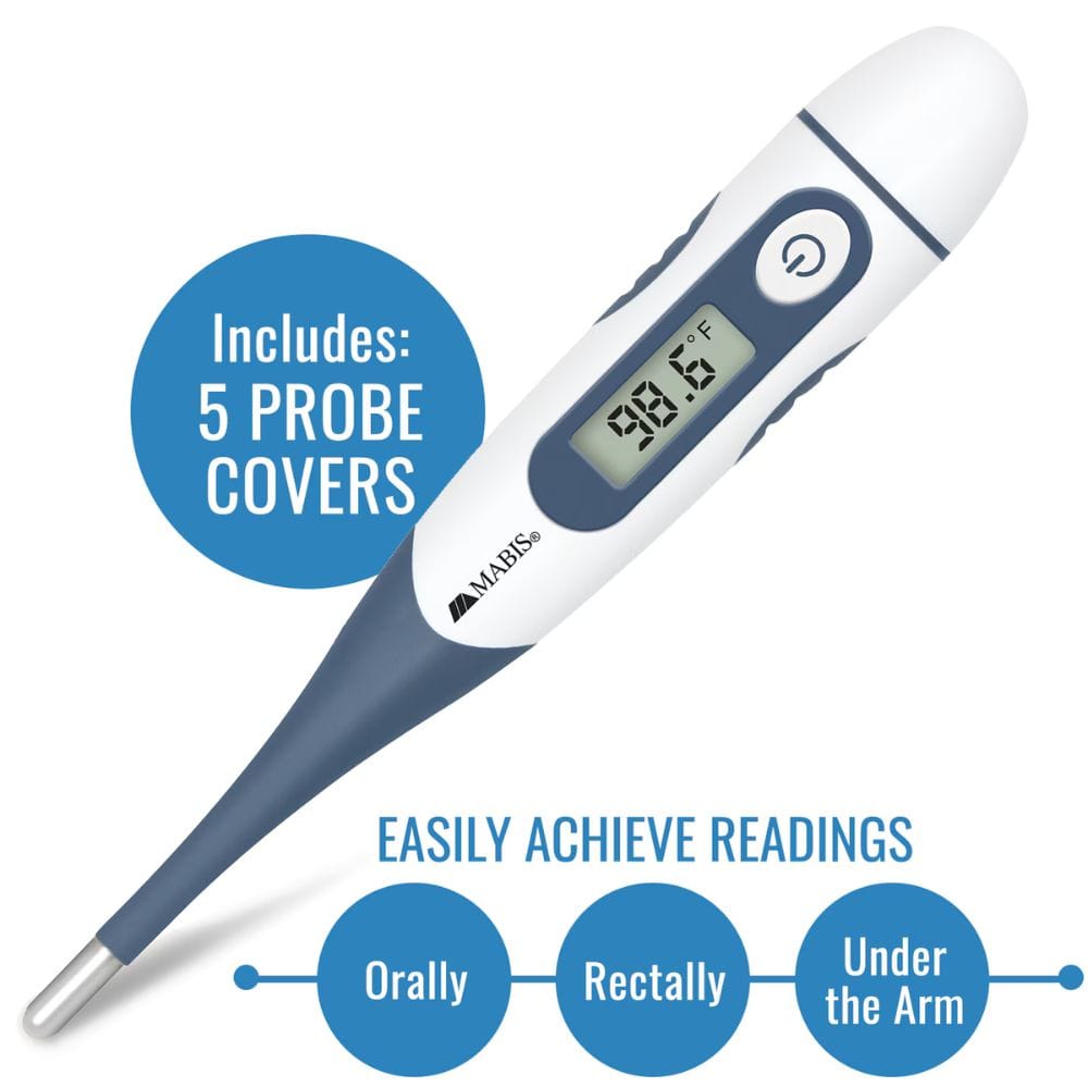 MABIS® Flex Tip 20-Second Digital Thermometer