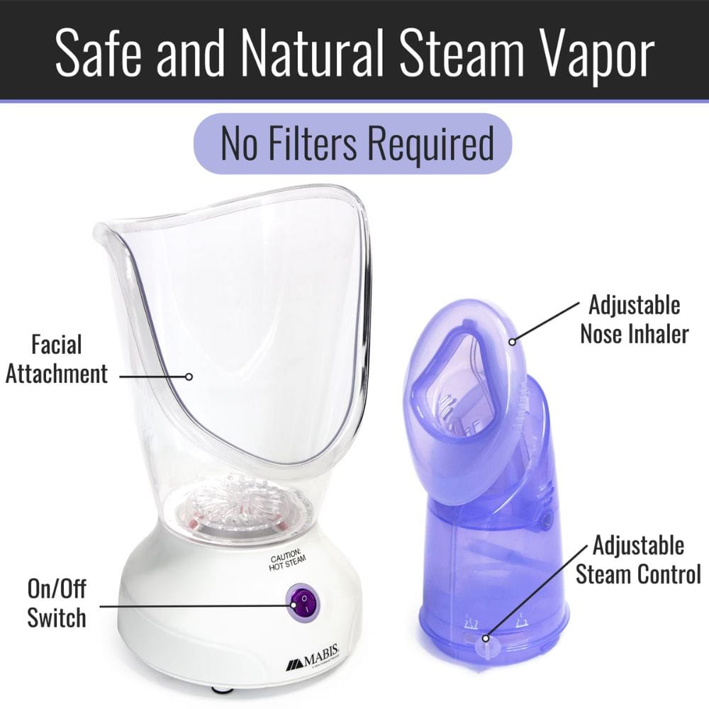 Mabis Steam Inhaler with Facial Mask