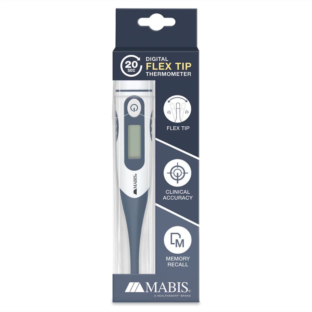 MABIS® Flex Tip 20-Second Digital Thermometer