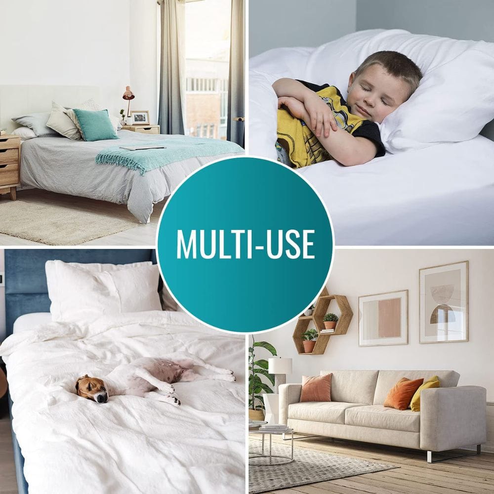 DMI® Waterproof Reusable Furniture and Bed Protector Pad, 4-Layer, 28"x 36"