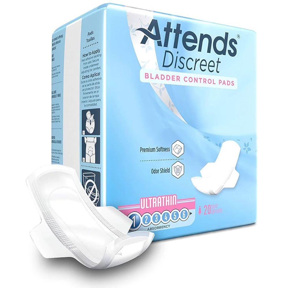 Attends Discreet Women's Pads