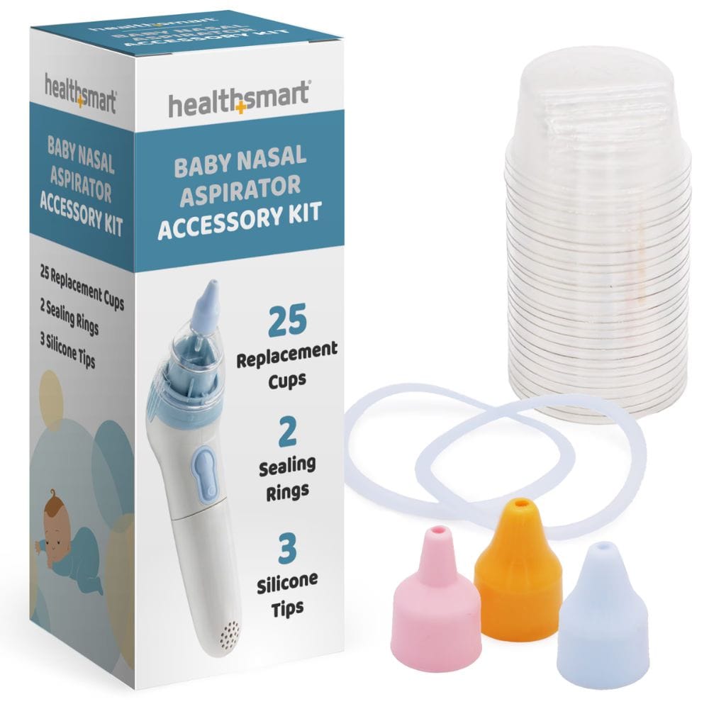 HealthSmart Nasal Aspirator Replacement Tips & Cups